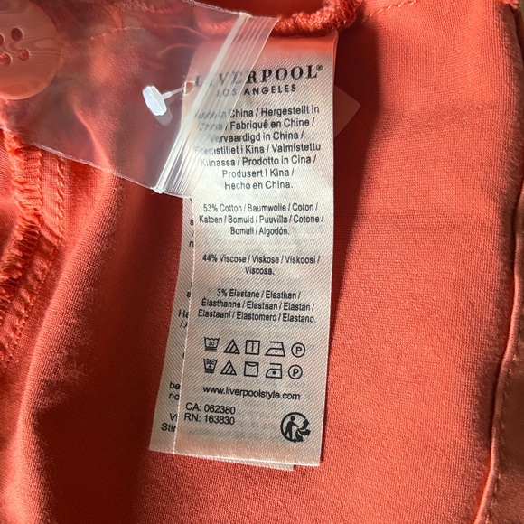 Liverpool Peplum Hem Trucker Jacket - Picture 7 of 8